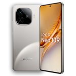 iQOO Neo 10R 5G (Moonknight Titanium, 8GB RAM, 128GB Storage) | Snapdragon 8s Gen 3 Processor | India’s Slimmest 6400mAh Battery Smartphone | Segment’s Most Stable 90FPS for 5 Hours
