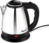 Pigeon by Stovekraft Shiny Steel 1.5-Litre Electric Kettle (Black)