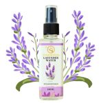 Sparshveda Lavender Water – 100 % Pure, Calming Face & Body Toner Mist – Ayurvedic Steam-Distilled For Oil-Control, Acne-Control, Skin Hydration 100 ML