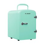 ROCKWELL 4L Car/Home Mini Cooler and Warmer for Drinks, Skincare, Cosmetics,Snacks & Medicine – Green