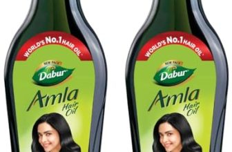 Dabur Amla Hair Oil – 1100ml (550ml x 2) | For Strong, Long and Thick hair | Nourishes Scalp | Controls Hair Fall, Strengthens Hair & Promotes Hair Growth