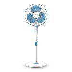 Bajaj Frore Neo 400 MM Oscillating Pedestal Fan For Home | Aerodynamically Balanced Blades | 100% Copper Motor | High Air Delivery | 3-Speed Control | Rust Free | 2 Yrs Warranty 【Blue】