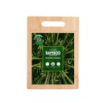 Pigeon by Stovekraft Small Natural Bamboo Wood Chopping Cutting Board for Kitchen Vegetables, Fruits & Cheese, BPA Free, Eco-Friendly, Anti-Microbial (20 x 16 cm) | Brown