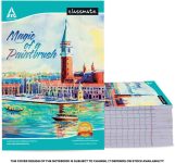 Classmate Longbook A4 Notebook Single Line 140 Pages(Multicolor, Pack of 12)