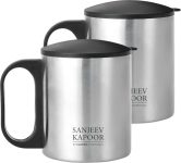Sanjeev Kapoor by Classic Essentials Double Walled Insulated Coffee Stainless Steel Coffee Mug (2)
