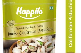 Happilo Premium Californian Roasted & Salted Pistachios(1 x 450 g)