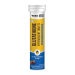 Tata 1mg Glutathione Effervescent Tablet with Vitamin C, E & Hyaluronic Acid, Berry Flavour