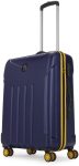 ARISTOCRAT Falcon Pro Polycarbonate | Trolley Bag With Combination Lock Check-in Suitcase 8 Wheels – 26 Inch
