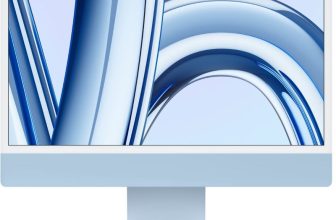 Apple iMac M3 (8 GB Unified/512 GB SSD/macOS Sonoma/24 Inch Screen/MQRR3HN/A)(Blue, 461 mm x 547 mm x 147 mm, 4.48 kg)