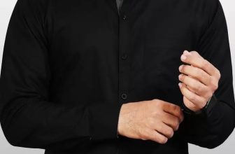 youth first Men Solid Formal Black Shirt