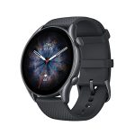 Amazfit GTR 3 Pro 46mm Smart Watch with BT Phone Calls, Blood Pressure Monitoring, 1.45”AMOLED Display, 24/7 Heart Rate Tracking, Alexa, GPS, WiFi, 12-Day Battery Life,150 Sports Modes(Infinite Black)