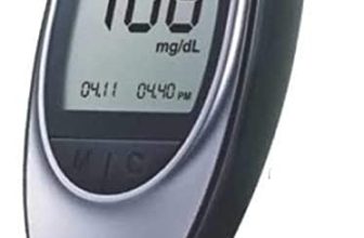 DR. MOREPEN GLUCO-ONE BG-03 BLOOD GLUCOSE MONITOR, SILVER