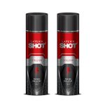 Layer’r Shot Stallion Body Spray Combo for Men 120ml Pack of 2 (240mll) | Long-Lasting Premium Fragrance | Citrus, Spicy & Woody Musk Notes | Everyday Deodorant | Ideal Gift for Him
