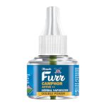 Mosquito Furr Camphor Active++ Liquid Vapouriser Double Power Mosquito Repellent Vaporiser Refill No Kerosene Oil Poison Free Non- Toxic Chemical-Free (45ml,Pack of 1)