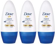 DOVE Original 48H Odour Protection Deodorant Roll-on  –  For Women(150 ml, Pack of 3)