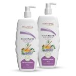 Patanjali Kesh Kanti Anti-Dandruff Shampoo 450ml, Herbal Hair Cleanser for Dandruff Control (Pack of 2)