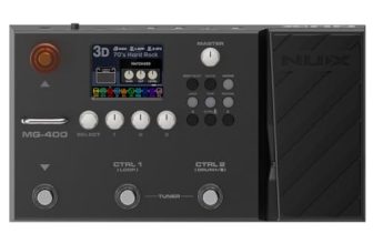 Nux MG 400 Modeling Guitar & Bass Processor
