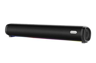 Zebronics Wireless Bluetooth Soundbar, 42 Watts, Upto 7h Playback, Dual 57mm Drivers, Dual Passive Radiators, TWS, Call Function, Type-C Charging, USB, AUX (Vita Bar 301)