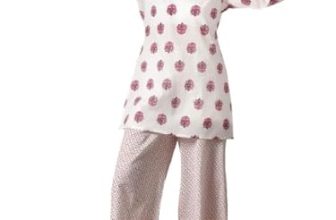 Libas Printed Cotton Night Suits for Women (50237RXS)