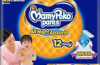 Mamypoko pants All night absorb| Pant Style Baby Diapers X- Large Size(XL), 68 Count, Ideal for 12-17Kgs|1 Diaper= Upto All night Absorption|Wider Crisscross Sheet|Gentle Coco Care| 12hr Leakage Protection| Prevents Heaviness (Pack of 2)