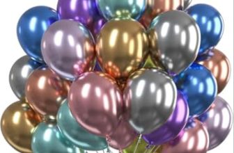 Mix Metallic Balloons set -70 Brithday decoration, Anniversary,Baby shower & Bachelor party, Multicolour balloons