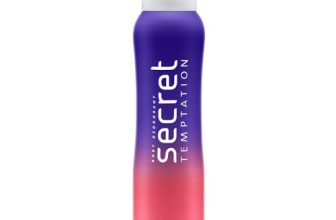 Secret Temptation Bling Deodorant for Women 150ml | Spicy-Sweet Gourmand Fragrance | Black Currant & Vanilla | Long-Lasting Freshness | Ideal Women’s Party Deo
