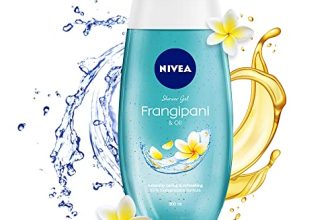 NIVEA Frangipani and oil 500ml Body Wash| Shower Gel with Frangipani and Care Oil | Pure Glycerin for Instant Soft & Summer Fresh Skin|Microplastic Free |Clean, Healthy & Moisturized Skin