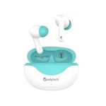 Candytech Vibe TWS with 13mm Dynamic Sound Driver & Signature Sound & True Bass,30 Hrs Playtime, Touch Controls, Google & Siri Assistant Type C Fast Charging(White)