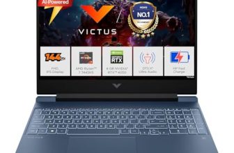 HP Victus, AMD Ryzen 7 7445HS, 6GB RTX 4050,16GB DDR5(Upgradeable) 512GB SSD, 144Hz, IPS, 300nits, FHD, 15.6”/39.6cm, Win11, M365* Office24, Blue, 2.29kg, fb3130AX/3118AX, BL,DTS Audio, Gaming Laptop