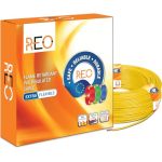 REO by Havells | 2.5 sqmm Copper Wire (90 meter -Red)| Class 5 Conductor (99.95% copper)|Flame Retardant – Extra Flexible PVC Insulated Cable Ideal for Domestic (WRFFDNYA11X0)