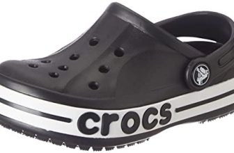 Crocs Bayaband Black Clog-(207019-001)-12 Kids UK (C12)