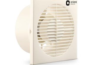 Orient Electric Smart Air 150 Exhaust Fan for Kitchen, Bathroom, Cabins | High-Efficiency Motor | Superior Aesthetic Appeal | Low on Maintenance | Warranty (2 Years) | (White, Pack of 1)