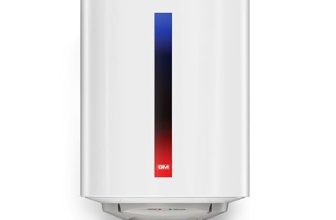 GM Balin 25L Storage Water Heater (Geyser) | Hydrodynamic Technology for Higher Hot Water Output | Energy Efficient |4 star| ISI Marked ? White