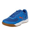 Puma Unisex Adult Adcourt Blue Badminton Shoes 9 UK