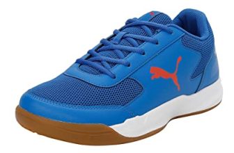 Puma Unisex Adult Adcourt Blue Badminton Shoes 9 UK
