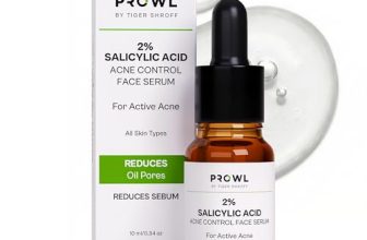 PROWL by Tiger Shroff 2% Salicylic Acid Face Serum for Oily & Acne Prone Skin | Reduces Dark Spots, Pigmentation & Controls Oil for Men | Exfoliating Serum for All Combination Skin | 10ml