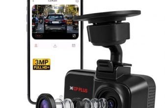 CP PLUS Dash Cam for Car CP-W310 | 3MP Full HD+ Single Channel Dashcam | 1296P Recording | Built-in Microphone | WiFi (AP Mode) | G-Sensor | Night Vision | 137° Wide View Angle | Supports 1TB SD Card