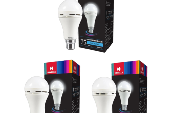 HAVELLS 8.5 W Inverter Standard B22 Inverter Bulb(White, Pack of 3)