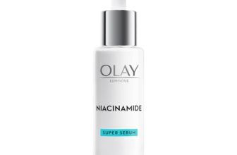 Olay Niacinamide Face Serum | Clear and Even Skin | Fights Dullness and Provides Radiant Glow| Normal, Oily, Dry, Combination Skin | Paraben and Sulphate Free | 30ml