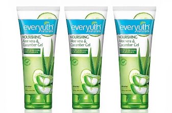 Everyuth Naturals Nourishing Aloe Vera & Cucumber Gel| Protects from Acne, Cuts & Rashes|Refreshing & Soothing Care|Paraben free|For Oily, Dry, Normal, Combination & Sensitive Skin – 150 g (Pack of 3)
