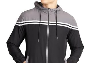 Amazon Brand – Symbol Polyester Men’s Solid Jacket (Aw20-Lw-Hs-07_Lt.Grey_2Xl_Light Grey_2Xl)