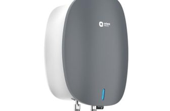Orient Electric Instaflo Neo | 3 Litre Instant Water Geyser | 6.5 bar pressure compatibility | Red Dot Design Winner | Suitable for low & mid rise buildings | 6 years tank warranty | Slate Grey