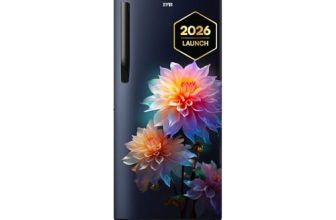 IFB 187L 5 Star Advanced Inverter Direct-Cool Single Door Refrigerator with 30 Hrs Cooling Retention, Big Vegetable Box, 4 Year Super Warranty & Base Stand (2026, IFBDC-213EYBNED, Divine Bliss Blue)