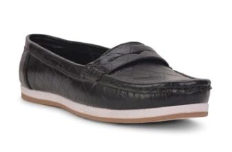 Bata Eliza E 24 Womens Loafers Black – 5 UK