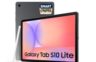 Samsung Galaxy Tab S10 Lite with AI [Smartchoice], S Pen in-Box, 27.7 cm (10.9 Inch) Display, Object Eraser, 90Hz Refresh Rate, IP42 Rating, 6GB RAM, 128GB Storage, Wi-Fi Tablet, Gray