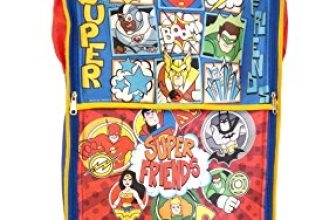 DC Super Friends Fun Hanging Rack, Folding Wall Hanging Shelves, FR3B_DC1