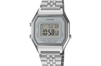 Casio Vintage LA680WA-7DF Digital Clear Dial Women (D409)