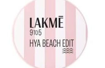 Lakme 9to5 Hya Matte, Beach Edit Cushion Foundation, N 260-Neutral Honey, Matte Finish, Buildable Coverage, SPF 40, 12 gm