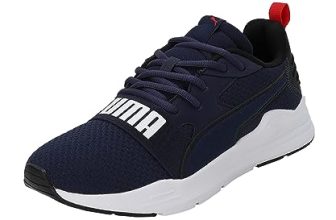 Puma Unisex-Adult Wired Run Pure Navy-Black-White Sneaker – 7UK (38927503)