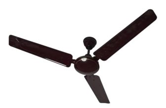 CADLEC Breeza 1200mm/48 inch Ceiling Fan | BEE Star Rated Energy Efficient | Ultra High Speed Motor | Perfect for Home, Living Rooms & Bedrooms | 3-Year Warranty | Brown-Pack of 1